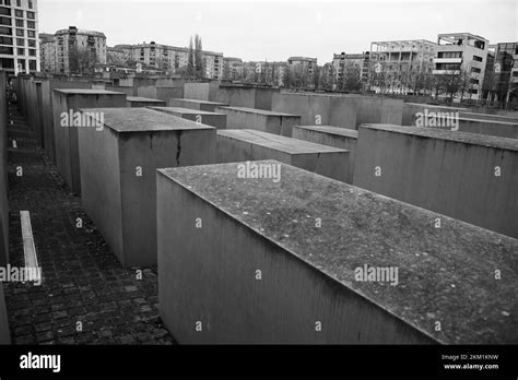 Berlin Germany November 2022 The Holocaust Monument In Berlin High