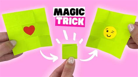 Fun Origami Magic Trick Diy Paper Trick Youtube