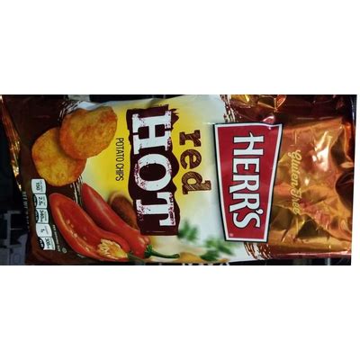 Carbs In Herr S Red Hot Potato Chips Carb Manager