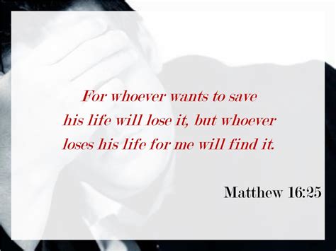 PPT - For whoever wants to save his life will lose it, but whoever ...