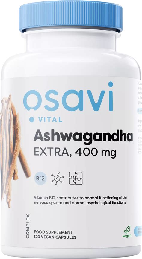 Ashwagandha 400 mg х 120 капсули - Аптеки 36.6