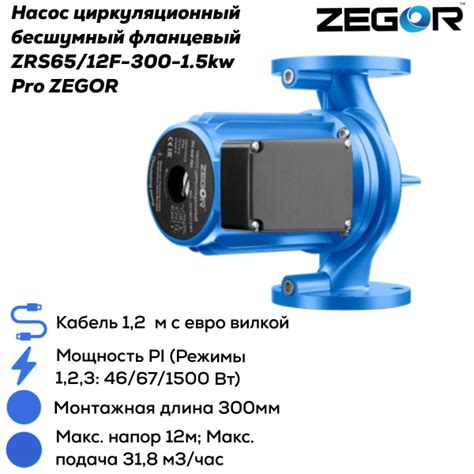 Циркуляционный насос Zegor ZRS50/12F - купить по выгодной цене в ...