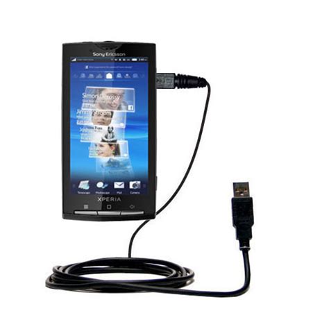 Classic Straight USB Cable Suitable For The Sony Ericsson Anzu With Power Hot Sync And Charge