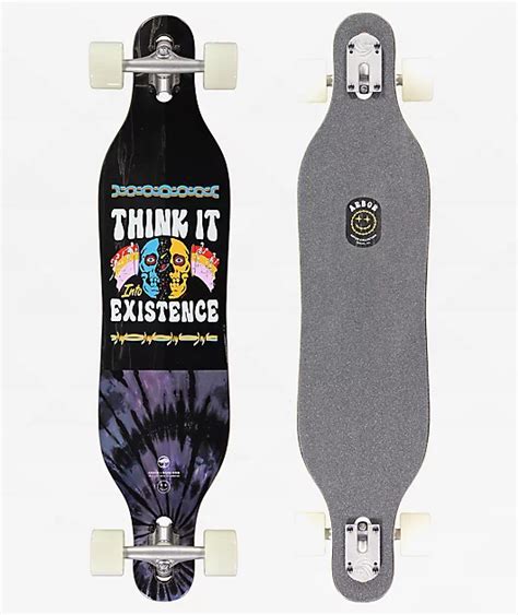 Arbor Artist Axis 37 Drop Through Longboard Complete Zumiez