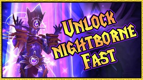 How To Unlock Nightborne Fast Unlock Allied Races Guide Updated