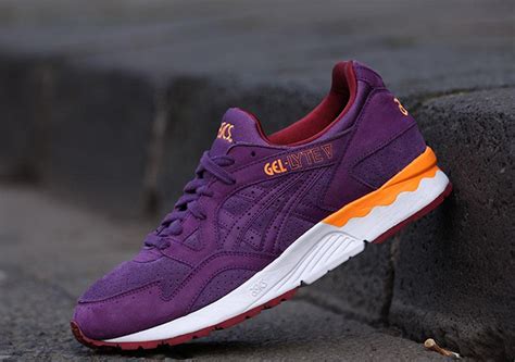 Asics Gel Lyte V Sunset Purple Sneakerfiles