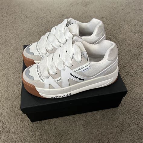 Naked Wolfe Platform Sneakers Box Dust Bag And Depop