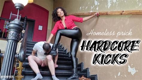 Hardcore Kicks For Prick Mahoganyqen Ball Destroyer Mahoganyqen Clips Sale