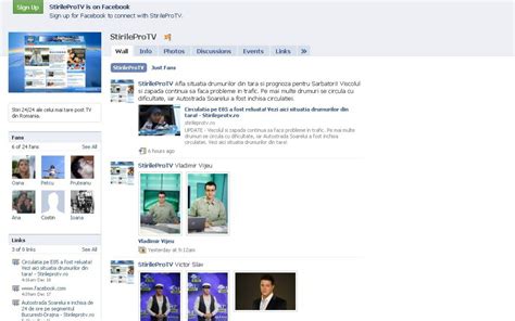 Stirile Pro Tv Sunt Acum Si Pe Facebook Stirileprotvro
