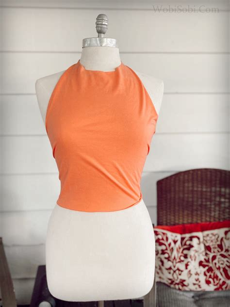 Wobisobi Easy No Sew Halter Diy