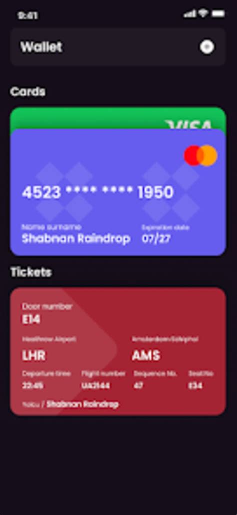 Cards Card Holder Wallet для Android — Скачать