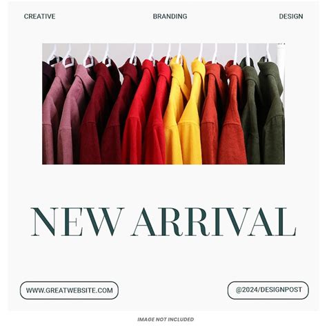 Premium PSD New Arrival Instagram Post Template Psd Design