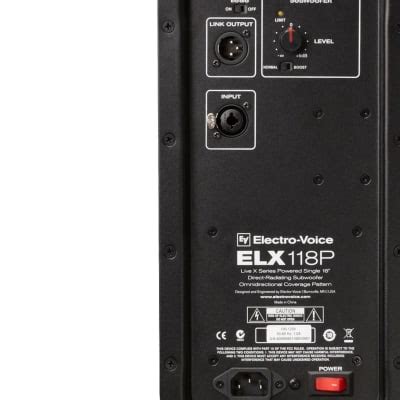 Electro Voice Elx P Live X Active Powered Subwoofers W Reverb