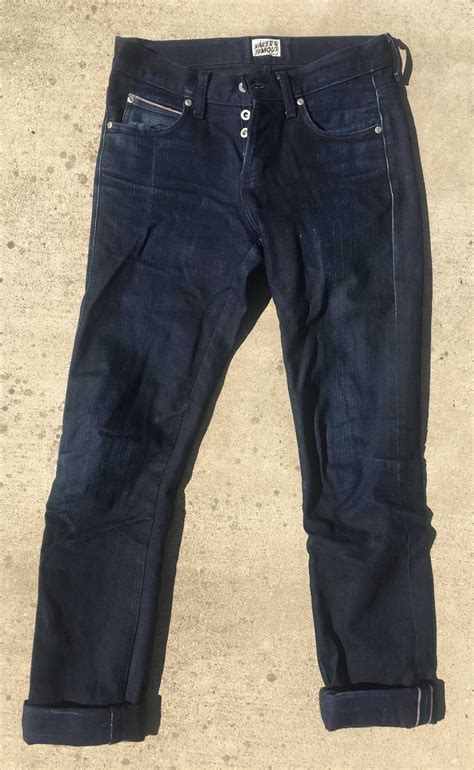 Naked Famous N F Skinny Guy Indigo Stretch Selvedge Gem