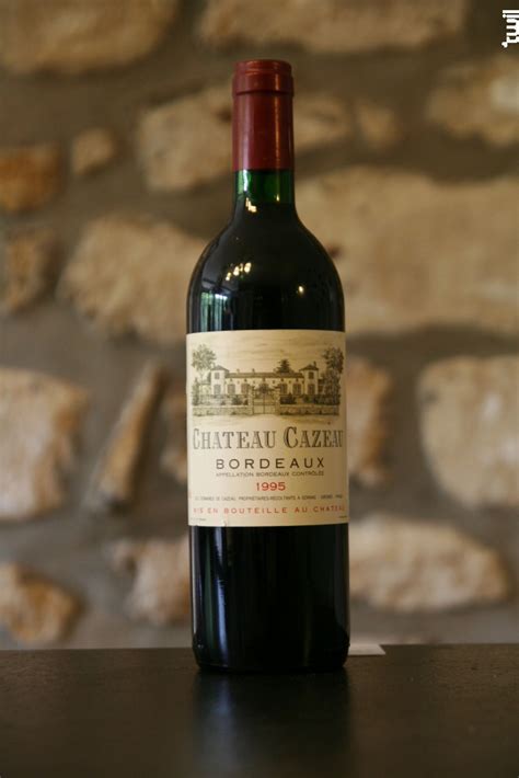 Achat Vin Château Cazeau Rouge Maison Le Star Château Cazeau