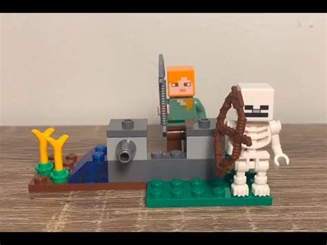 LEGO Minecraft 30394 The Skeleton Defense Polybag Review! - YouTube