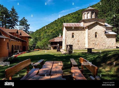 orthodox christian monastery serbian monastery   holy trinity