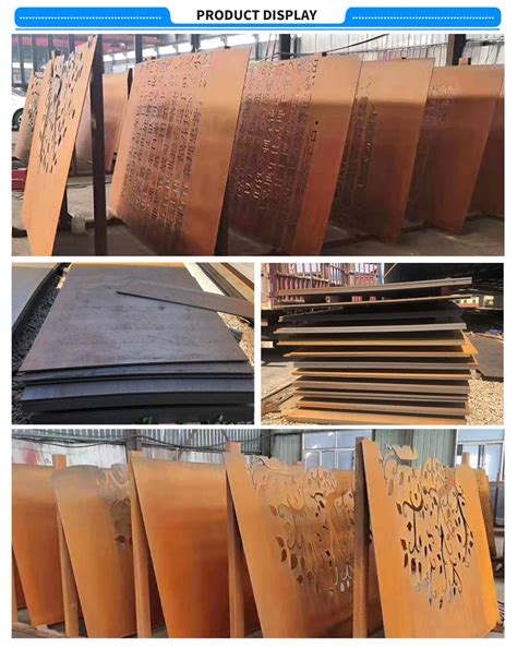 Hot Rolled A Weathering Steel Corten Plate Corrosion Resistant Nm