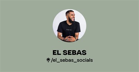 El Sebas Instagram Facebook Tiktok Linktree