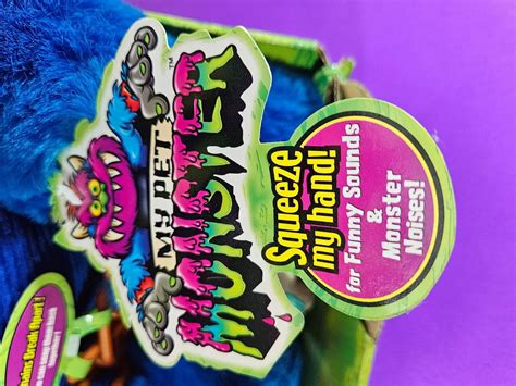 My Pet Monster 2001 Toymax Vintage Plush Collectible Original Box Tags