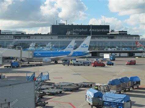 Schiphol Airport Amsterdam Netherlands Stock Editorial Photo