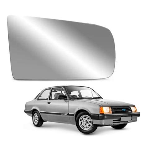 Lente Refil espelho Retrovisor Chevette Chevy Marajo 1987 À 1993 LD