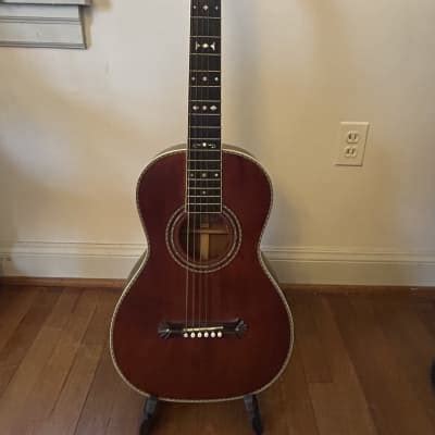 George Washburn R306 1892 Reissue Acoustic Parlor Guitar w/ | Reverb
