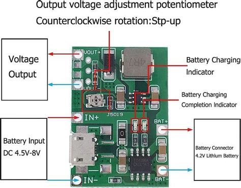 Tp4056 Li Ion 18650 Battery Charger Module Pinout 51 Off