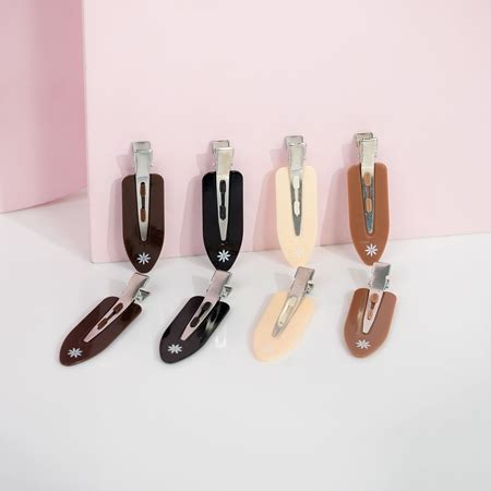 Brushworks No Crease Clips sponky do vlasů Nude notino cz