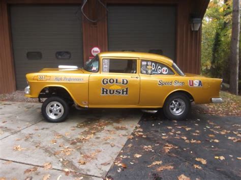 Chevy Gasser Hot Rod Drag Car For Sale