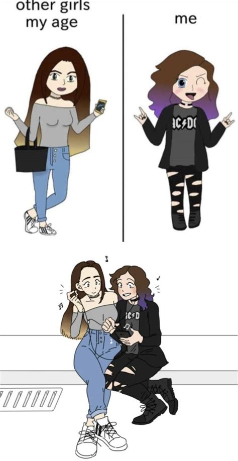 Not My Art Found In R Notlikeothergirls From R Gatekeepingyuri Gay Comics Cute Comics