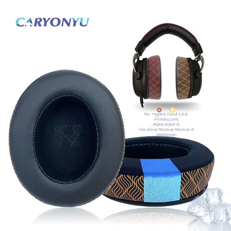 Caryonyu Replacement Earpads For Hyperx Cloud I Ii Core Silver Alpha