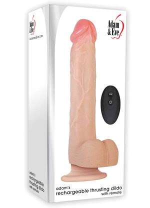 Adams Rechargeable Thrusting Dildo With Remote XBIZ