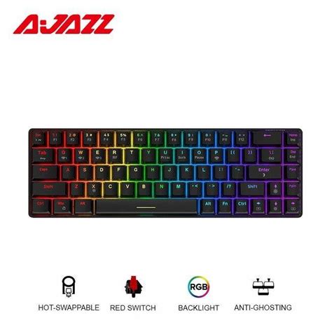 Ajazz K T Keys RGB Hot Swappable Mechanical Keyboard Bluetooth GHz Type C Triple