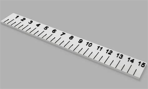 mm metric ruler  grizzie   stl model printablescom