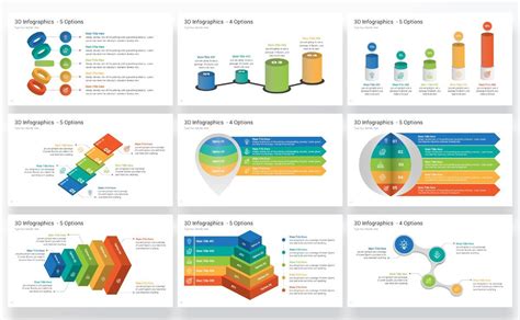 3D Infographics Google Slides Templates | Presentation Template 130555