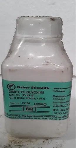 Dimethylglyoxime Bottle Of 500 Gm At Rs 2222 Kg In Udham Singh Nagar Id 24834979512