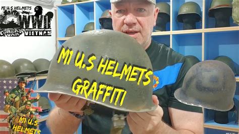 M1 U.S Helmet Graffiti and Decals | Helmet, M1 helmet, Graffiti