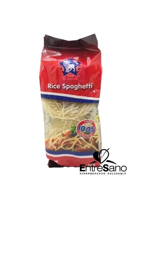 Fideos De Arroz Spaghetti 200Gr Star Lion Entresano