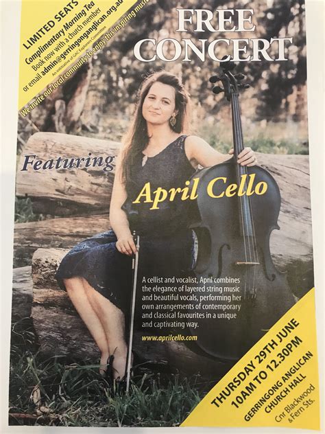 April Cello Free Concert - 2ST