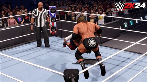 Wwe K Triple H Vs Umaga Special Guest Referee Stone Cold Backlash