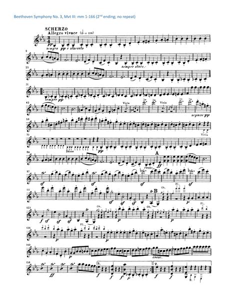 Beethoven Symphony Sheet Music