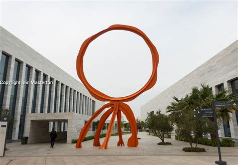 Sculpture In Grounds Of The New Sheikh Abdullah Al Salem Cultural