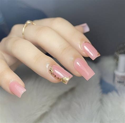 Feminine Nude Nail Designs To Slay Any Occasion In Nude Nail Designs Nails Pink Tip