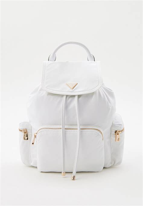 Рюкзак Guess, цвет: белый, RTLACN964801 — купить в интернет-магазине Lamoda