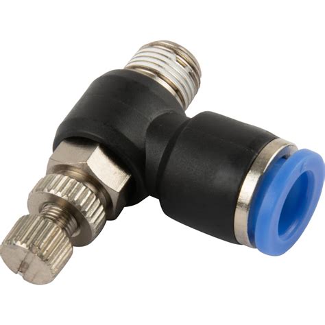 Фитинг цанговый с дросселем наружная резьба R1/2" HARRISON HRS-NSE1004 ...