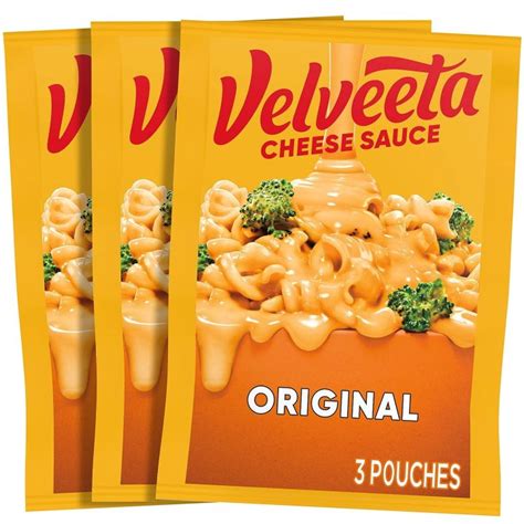 Velveeta Liquid Gold Original Cheese Sauce For 3 Pouches 340 G Lazada Ph