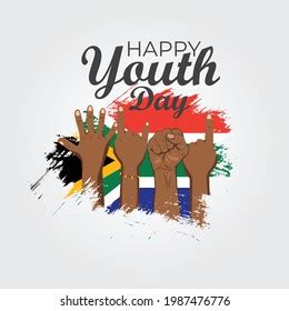 Youth Day South Africa African Youth Stock Illustration 1987476857 ...