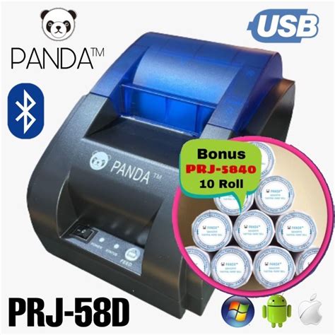 Jual Printer Kasir Ppob Thermal Mm Panda Prj D Android Usb