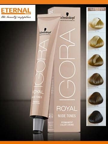 Schwarzkopf Igora Royal Nude Tones Hair Color Ml Igora Royal Hair Colour Ebay Artofit
